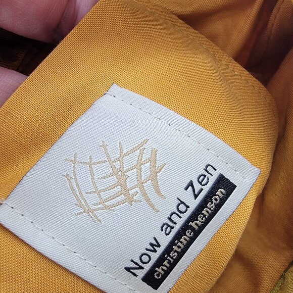 Christine Henson Now and Zen Hippie Boho Colorful Fabric Handbag Cinch Purse - Picture 10 of 10